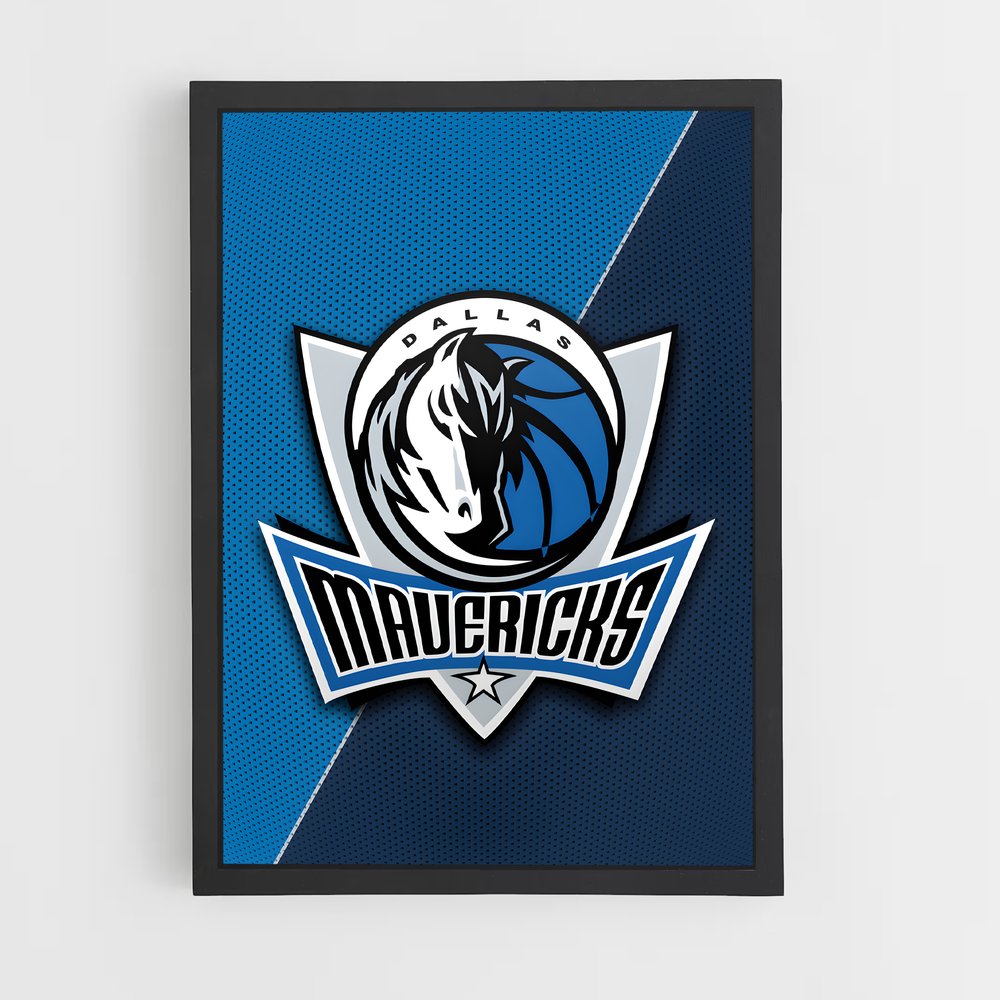 Poster Duel des Mavericks – affiche Basketball (vue 2)